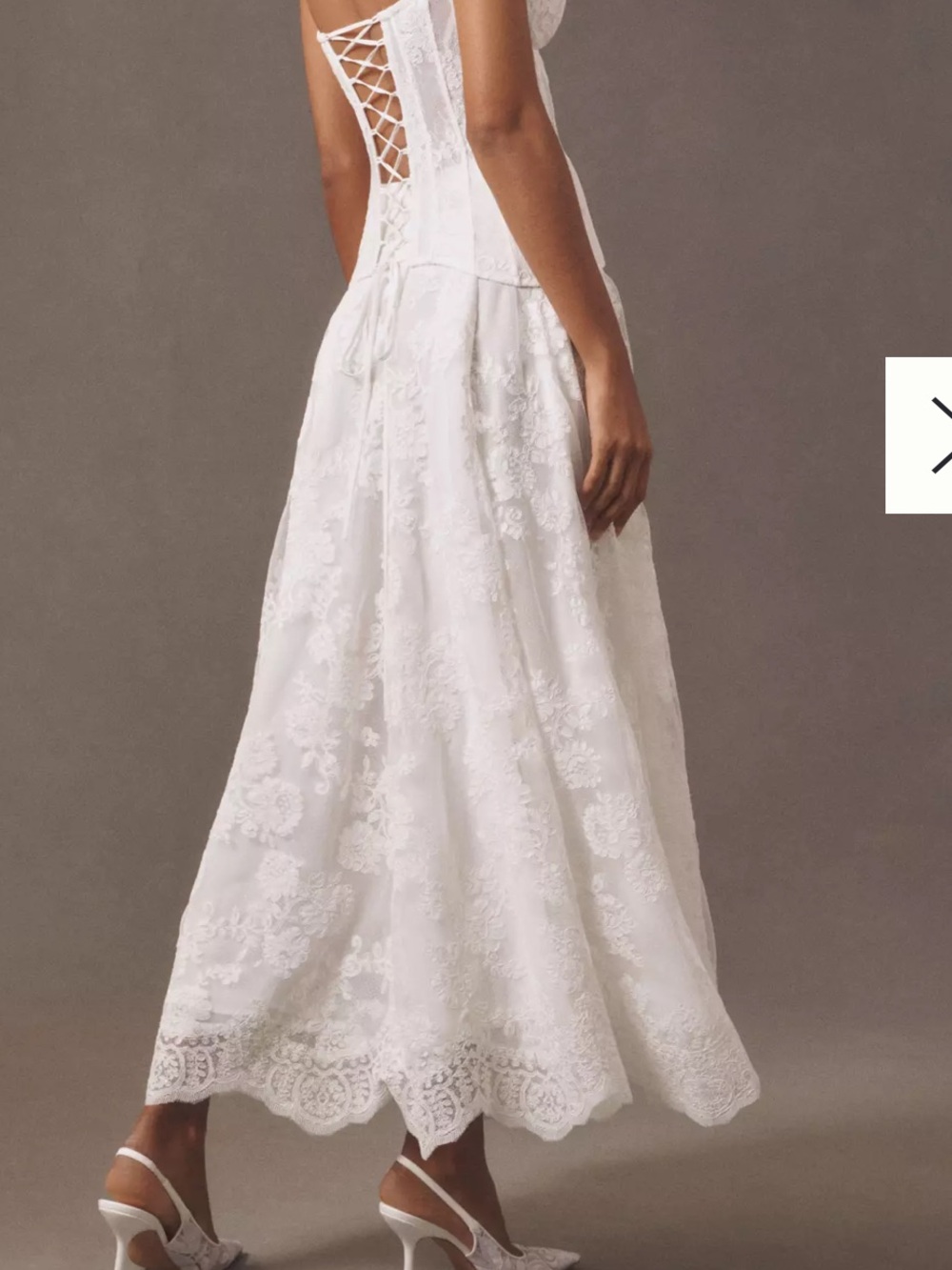 V. Chapman Carolena Lace Skirt
